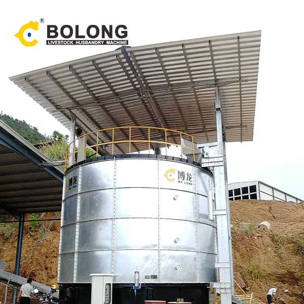 high-quality chicken manure fermenter